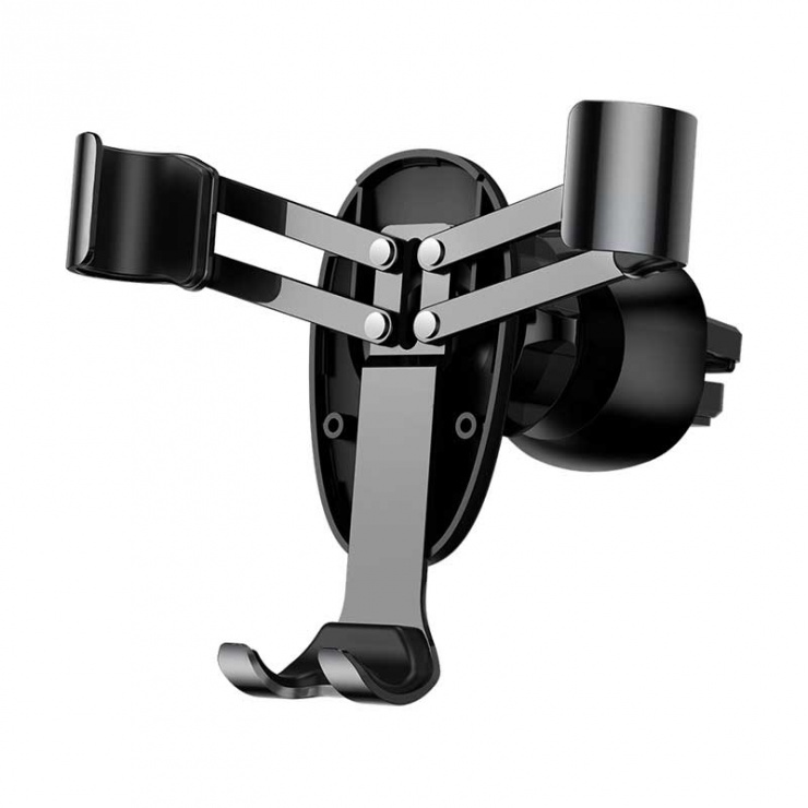 Imagine Suport auto magnetic pentru smartphone cu montare ventilator, Baseus MiniGravity