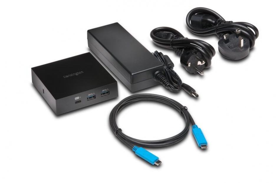 Imagine Docking station SD2000P USB-C la HDMI 4K / Displayport / Gigabit LAN / 2 x USB 3.0-A 110W, Kensingto