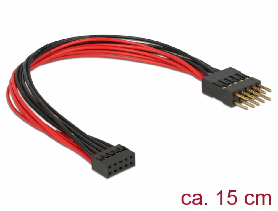 Imagine Cablu USB 2 mm M la 2.54 mm T, Delock 41781