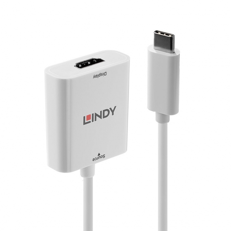 Imagine Adaptor USB 3.1-C la HDMI 4K T-M, Lindy L43244