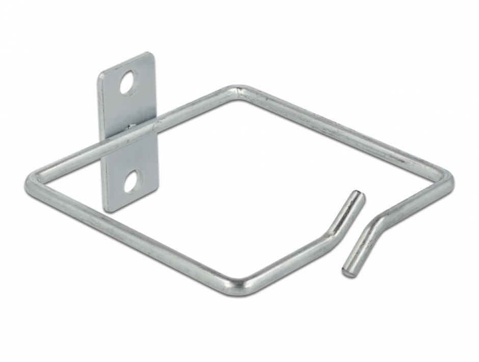 Imagine Suport metalic pentru cabluri montare in cabinet 80 x 80mm, Delock 66515