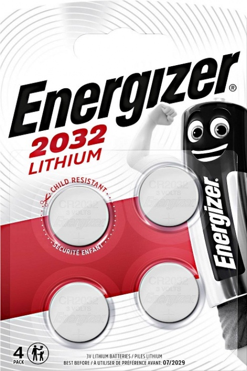 Imagine Set 4 buc baterie litiu CR2032, ENERGIZER