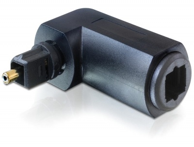 Imagine Adaptor Toslink T-M unghi 90 grade, Delock 65273