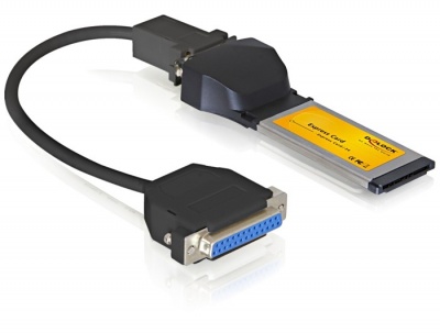 Imagine Placa ExpressCard la 1 port paralel, Delock 66220