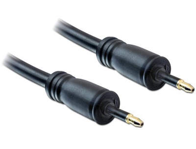 Imagine Cablu optic Toslink mini 3,5mm T-T 1M, Delock 82895