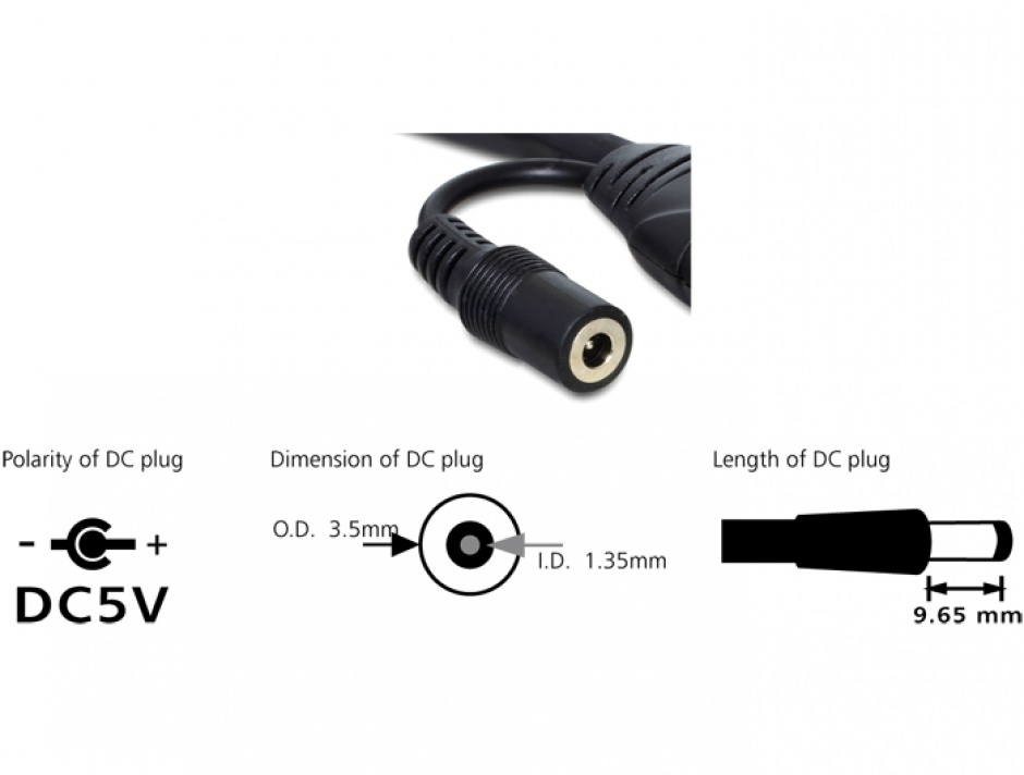 Imagine Cablu prelungitor activ USB 3.0 M-T 10m, Delock 83415