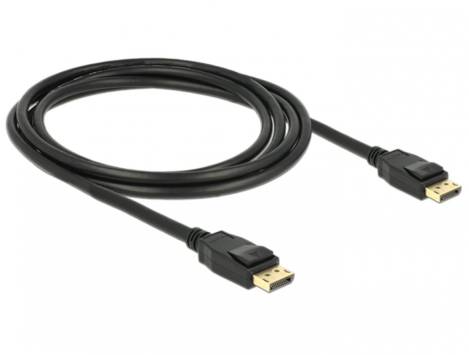 Imagine Cablu Displayport 1.2 T-T 4K 2m, Delock 83806