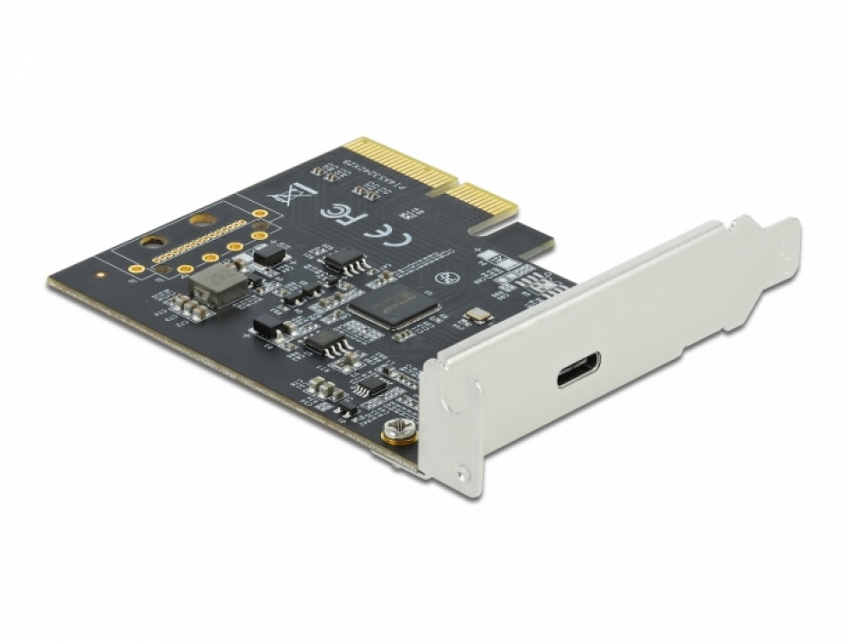Imagine PCI Express cu 1 x SuperSpeed USB 20 Gbps (USB 3.2 Gen 2x2) USB-C, Delock 89036