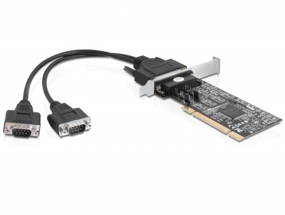Imagine Placa PCI la 2 x Serial RS-422/485, Delock 89318