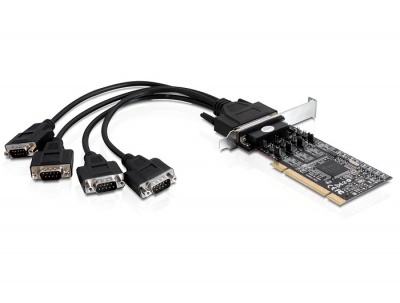 Imagine Placa PCI la 4 x Serial RS-422/485, Delock 89319