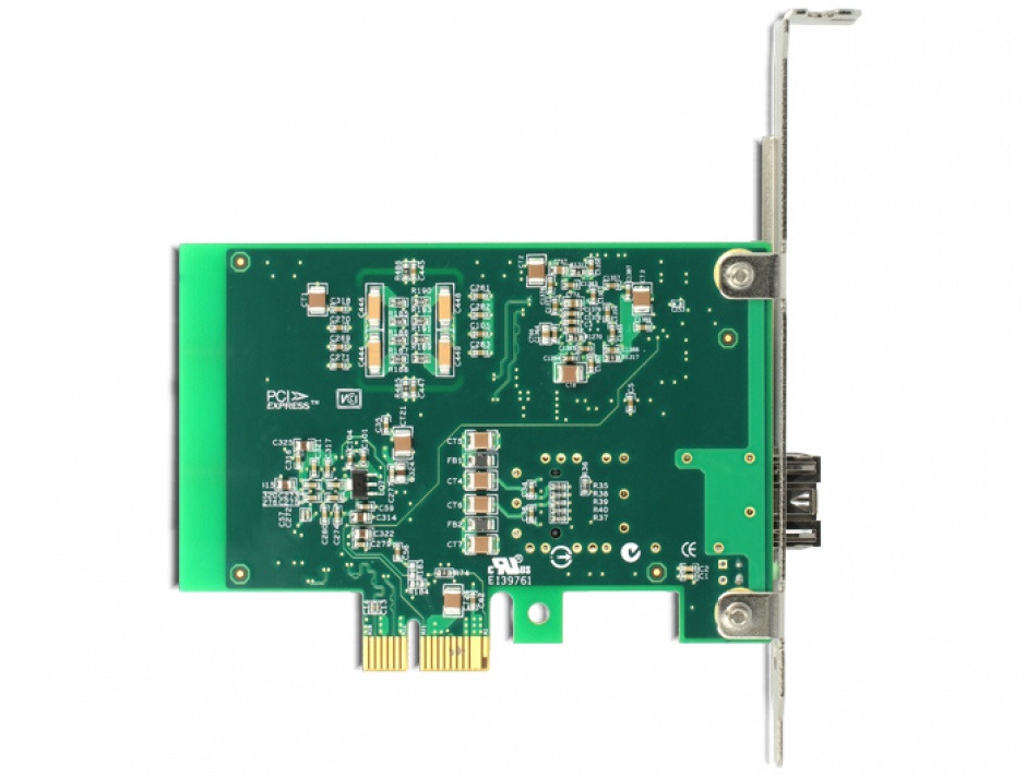 Imagine PCI Express Card cu 1 x SFP Slot Gigabit LAN, Delock 89368