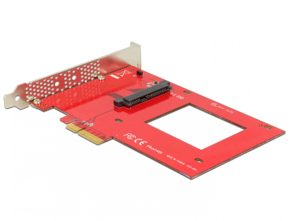 Imagine PCI Express x4 la 1 x port U.2 NVMe SFF-8639, Delock 89469