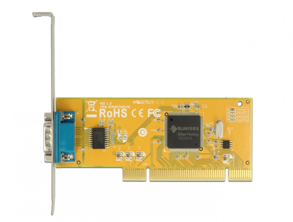 Imagine PCI cu 1 x Serial RS-232, Delock 89592