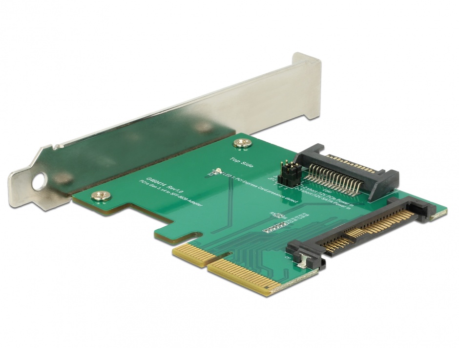Imagine PCI Express la un port intern tata U.2 NVMe SFF-8639, Delock 89673
