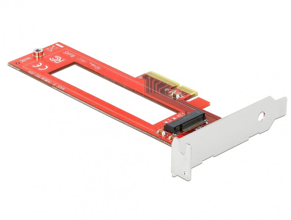 Imagine PCI Express cu un slot M.3 / NF1 LPFF, Delock 90401