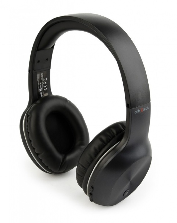 Imagine Casti bluetooth cu microfon Miami Negru, Gembird BHP-MIA