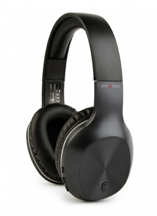 Imagine Casti bluetooth cu microfon Miami Negru, Gembird BHP-MIA
