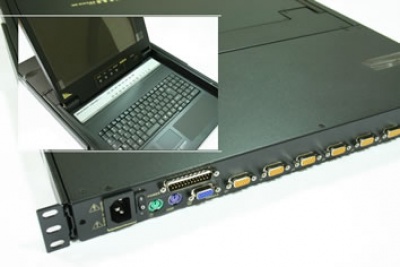 Imagine Distribuior KVM Max 17inch LCD 1/8, ATEN 1208AM