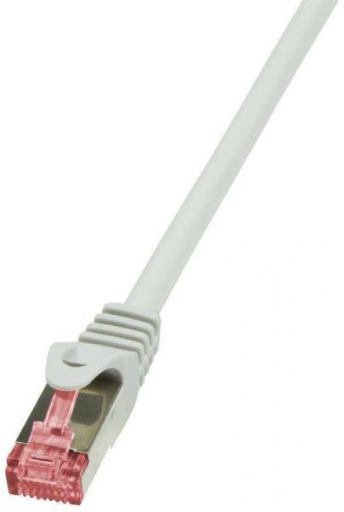 Imagine Cablu de retea RJ45 SFTP cat6 LSOH 30m Gri, Logilink CQ2122S