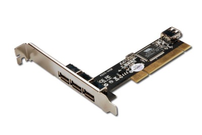 Imagine Placa PCI la 4 porturi USB 2.0, Digitus DS-33221