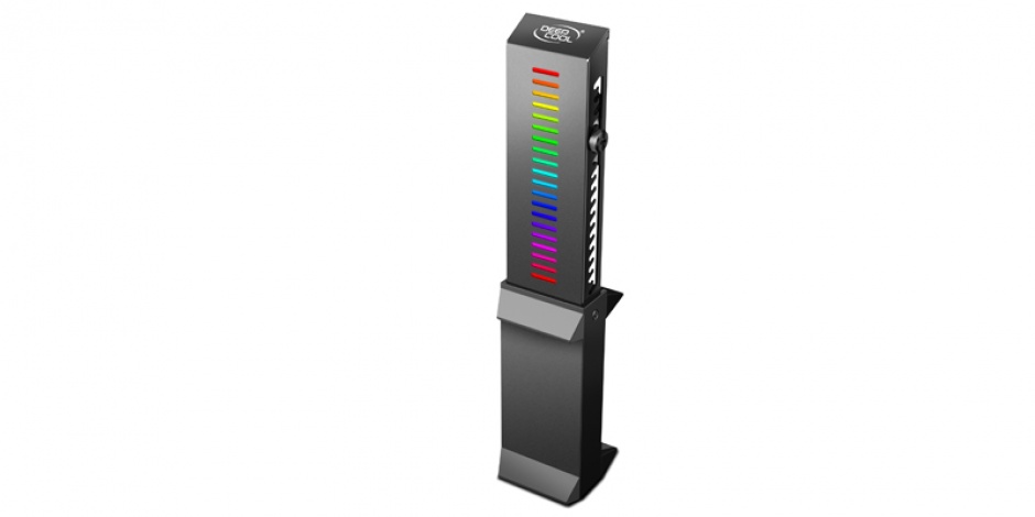 Imagine Suport placa video pentru carcasa cu iluminare RGB, Deepcool GH-01 A-RGB