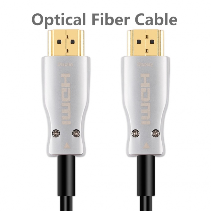 Imagine Cablu HDMI Activ Optical (AOC) 4K@60Hz 10m T-T Negru, KPHDM2X10