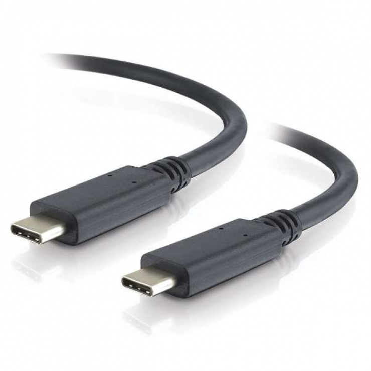 Imagine Cablu USB 3.2-C Gen 2x2 (20Gbs) 5A/100W T-T 1m Negru, KU31CH1BK