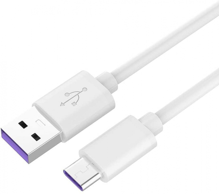 Imagine Cablu USB 2.0-C la USB-A T-T 1m 5A Alb, KU31CP1W
