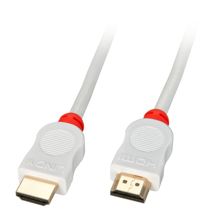 Imagine Cablu HDMI v1.4 0.5m T-T Alb, Lindy L41410