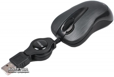 Imagine Mouse Optic USB Padless Notebook A4Tech V-Track N-60F-1