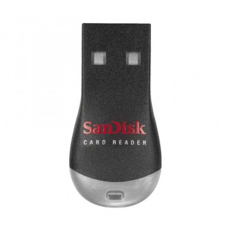 Imagine Cititor de carduri USB 2.0 pentru micro SD, SANDISK SDDR-121-G35