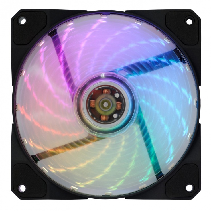 Imagine Ventilator carcasa 120mm RGB, Spacer SP-SF12-RGB