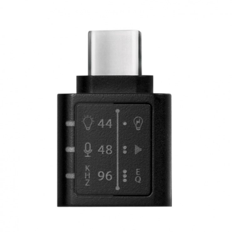Imagine Adaptor audio USB-C la jack stereo 3.5mm cu EQ, 96 kHz / 24 bit DAC, Logilink UA0363