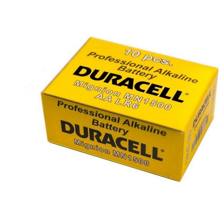 Imagine Set 10 baterii alkaline Duracell Procell AA LR6