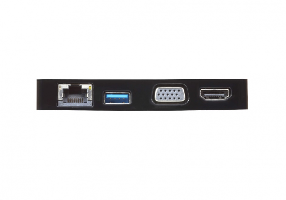 Imagine Docking station USB-C la HDMI, VGA, RJ45 Gigabit, USB 3.1, ATEN UH3232