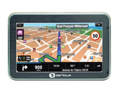 Imagine Car Navigator Serioux UrbanPilot Q475, Romania