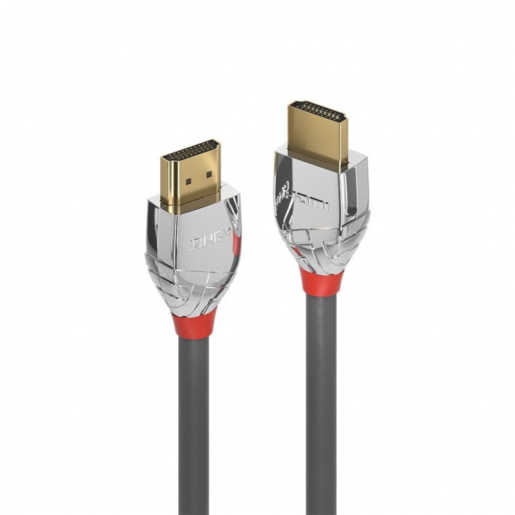 Imagine Cablu HDMI UHD 4K Cromo Line T-T 0.5m, Lindy L37870