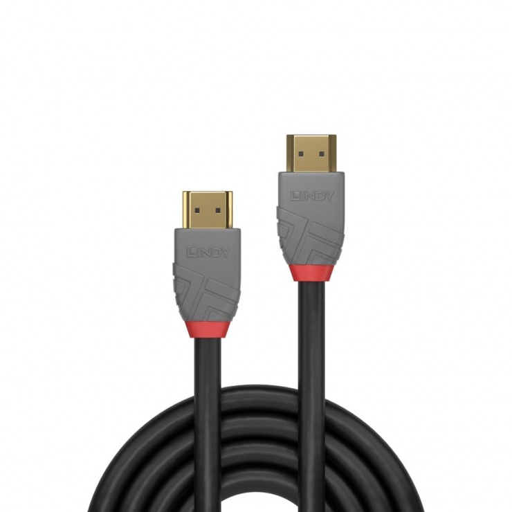 Imagine Cablu Ultra High Speed HDMI 10K@120Hz Anthra Line T-T 2m, Lindy L36953