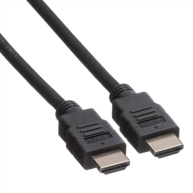 Imagine Cablu HDMI cu Ethernet v1.4 T-T 15m Negru LSOH, 11.04.5745