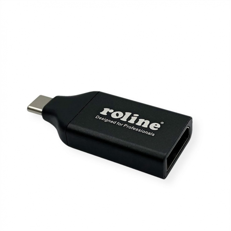 Imagine Adaptor USB-C la DisplayPort 1.2 4K60Hz T-M, Roline 12.03.3227