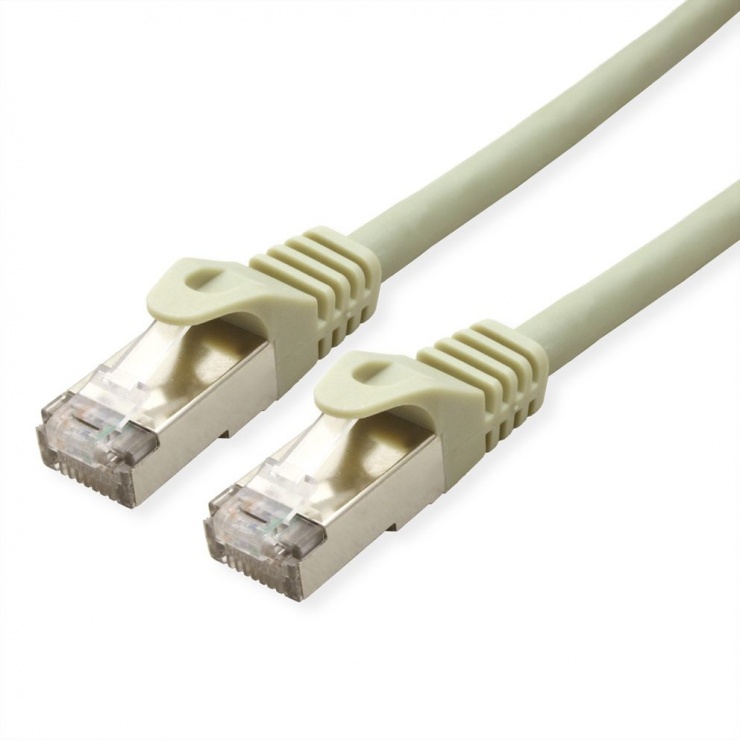 Imagine Cablu de retea S/ FTP LSOH Cat.6A fir solid Gri 20m, Value 21.99.0844