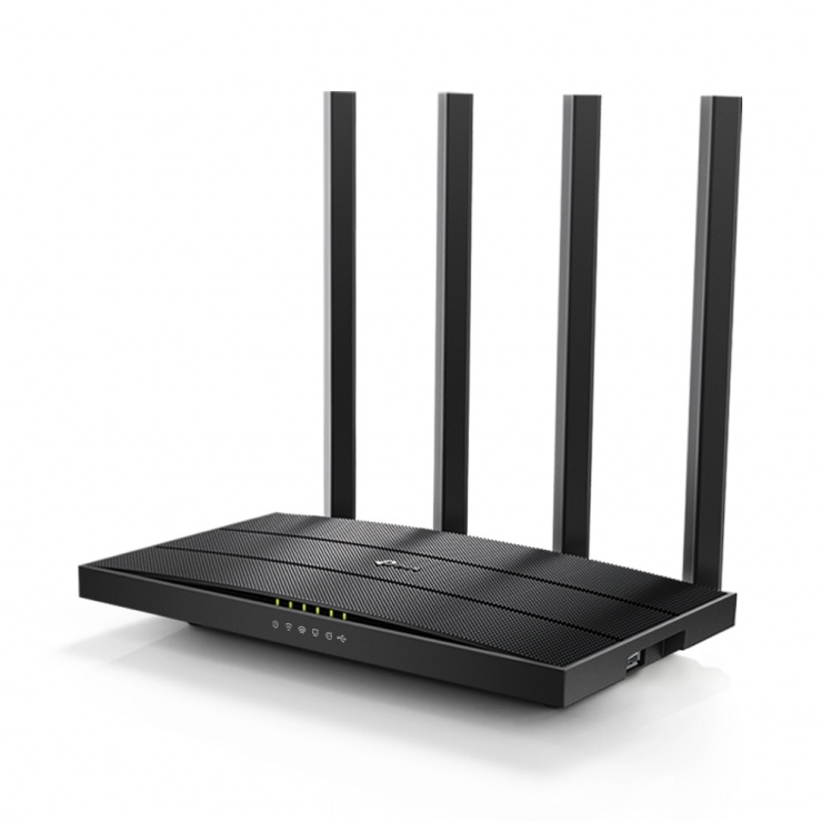 Imagine Router Wireless Gigabit Dual Band MU-MIMO AC1200, TP-LINK Archer C6U