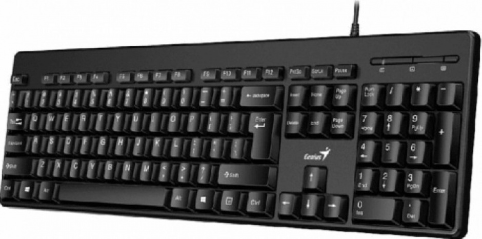 Imagine Tastatura standard 104 taste USB Negru, Genius KB-116