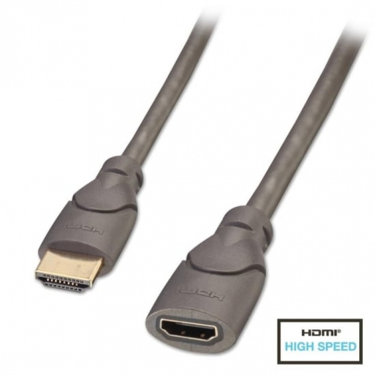 Imagine Cablu prelungitor HDMI Full HD T-M 3m, Lindy L41316