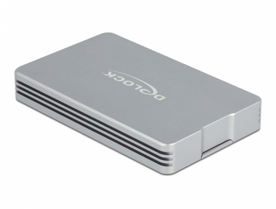 Imagine Rack extern USB 4 Gen 3x2 pentru SSD M.2 NVMe, Delock 42012