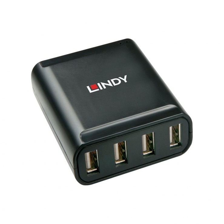 Imagine Extender USB cat.5 maxim 60m cu 4 x USB 2.0, Lindy L42679