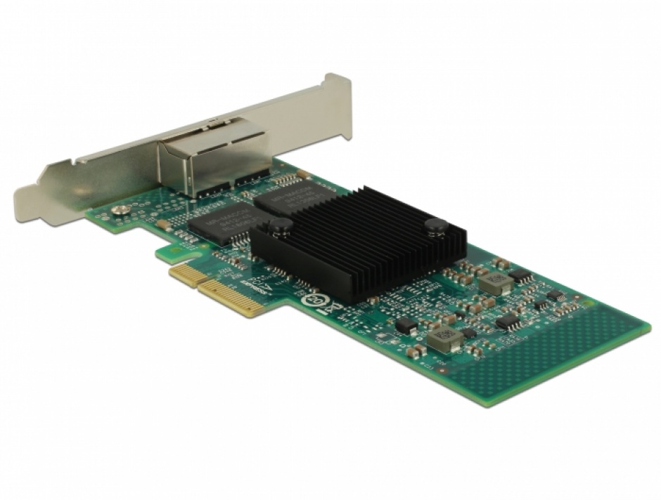 Imagine PCI Express la 2 x Gigabit LAN chipset Intel i350, Delock 89945