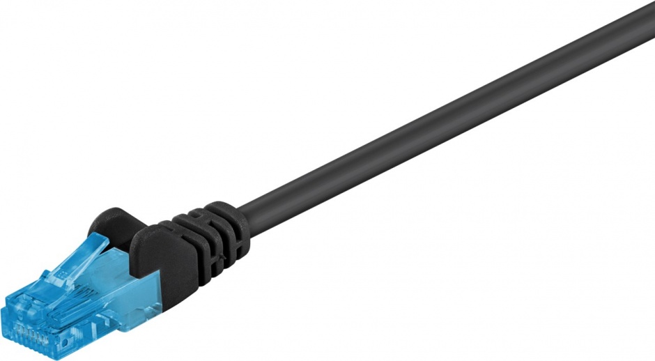 Imagine Cablu de retea UTP CAT 6A LSOH 50m Negru, Goobay G55416