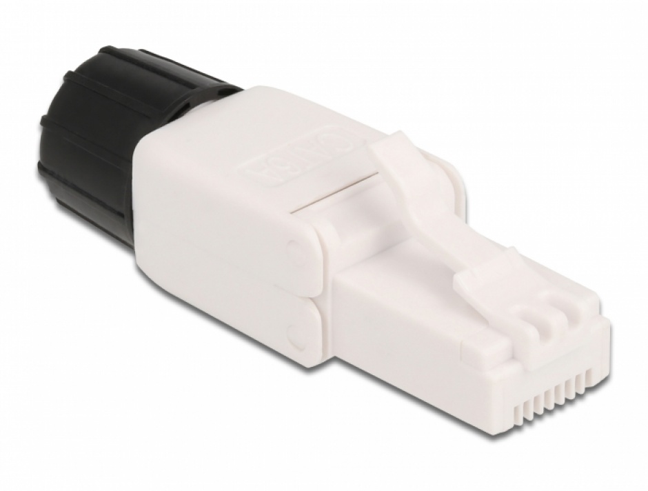 Imagine Conector de retea RJ45 Cat.6A UTP toolfree, Delock 86978