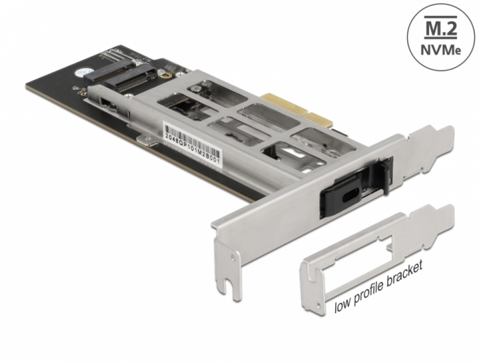 Imagine Mobile Rack PCI Express cu 1 x M.2 NVMe SSD, Delock 47003